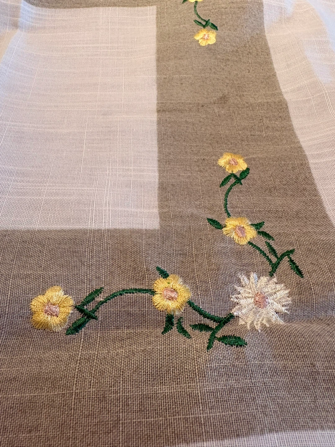 Embroidered Tablecloth