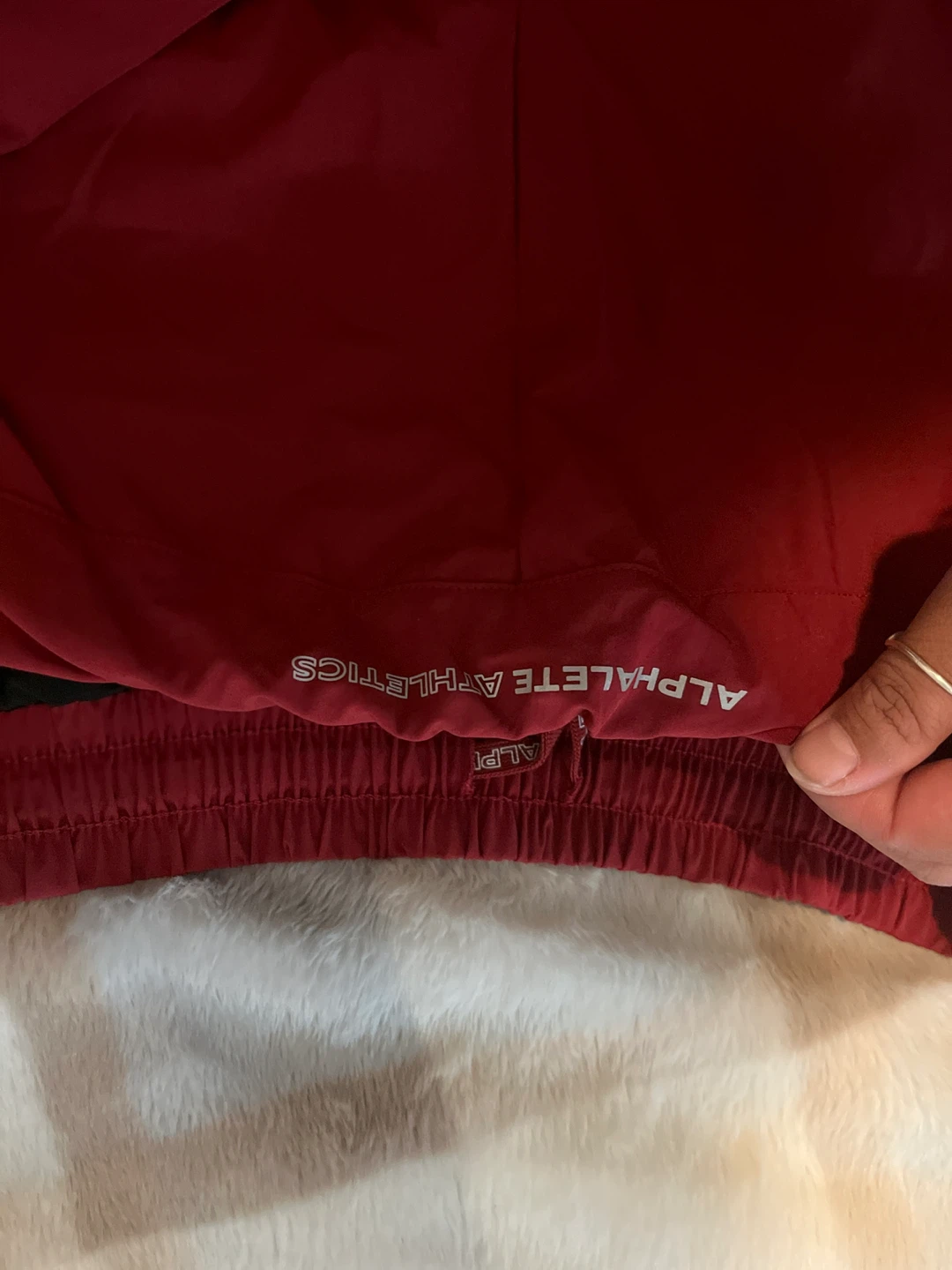Alphalete XXXL Red Running Shorts with Liner - photo 4