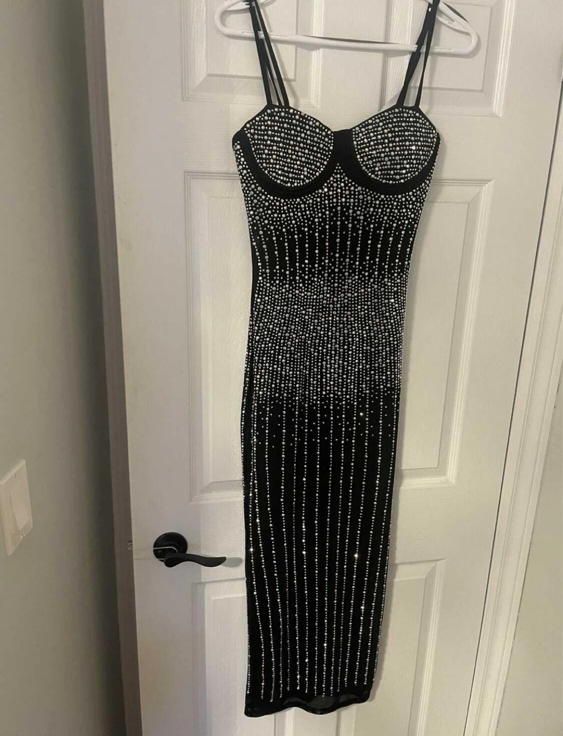 NEW! Stunning Sparkly Black Dress - photo 2