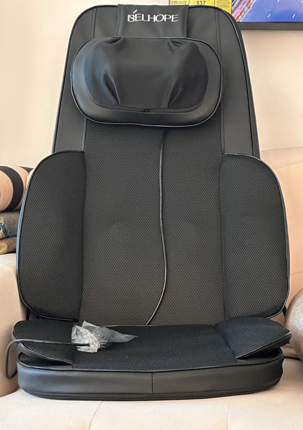 belhope Shiatsu Neck and Back Massager with Heat