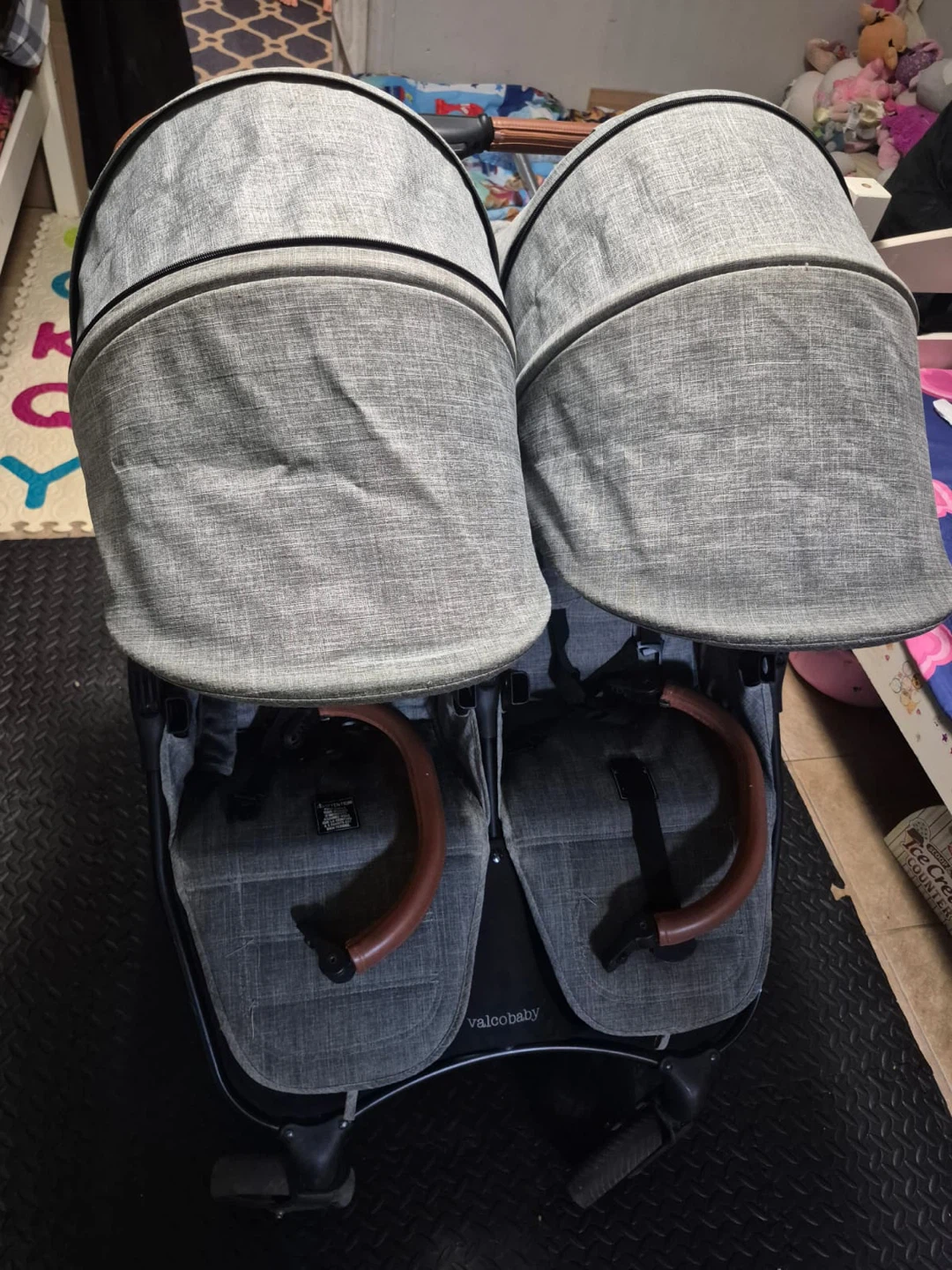 Valco Baby Twin Stroller - Grey - photo 2