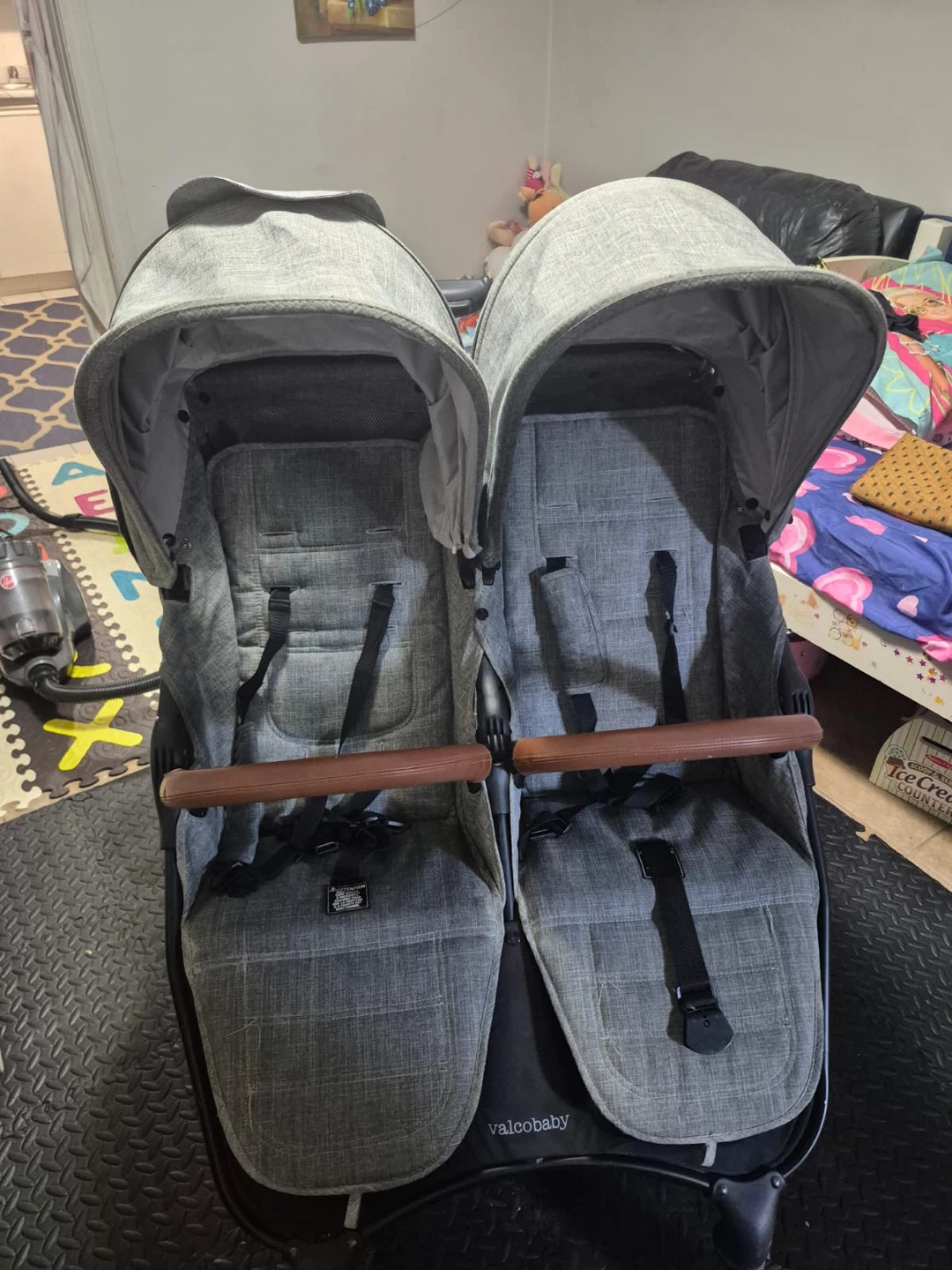 Valco Baby Twin Stroller - Grey - photo 3