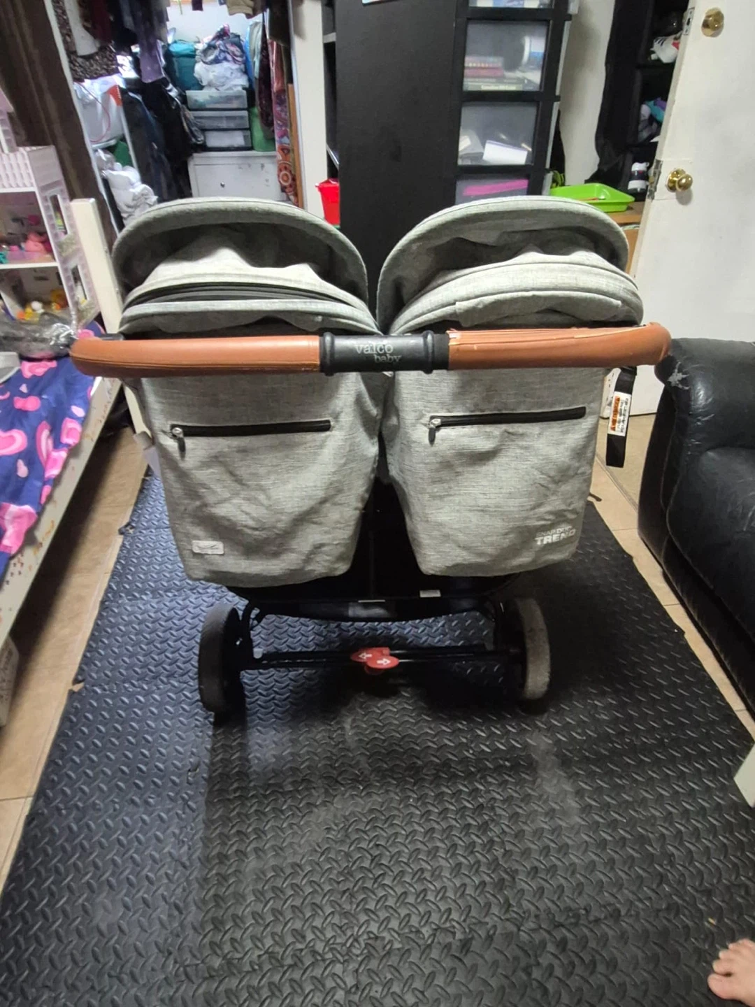 Valco Baby Twin Stroller - Grey - photo 4