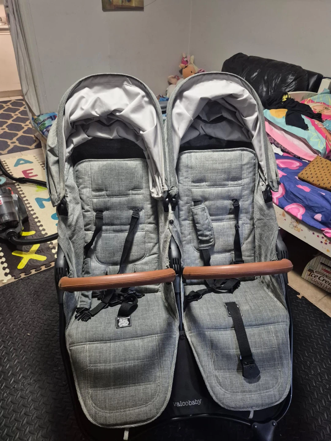 Valco Baby Twin Stroller - Grey - photo 5