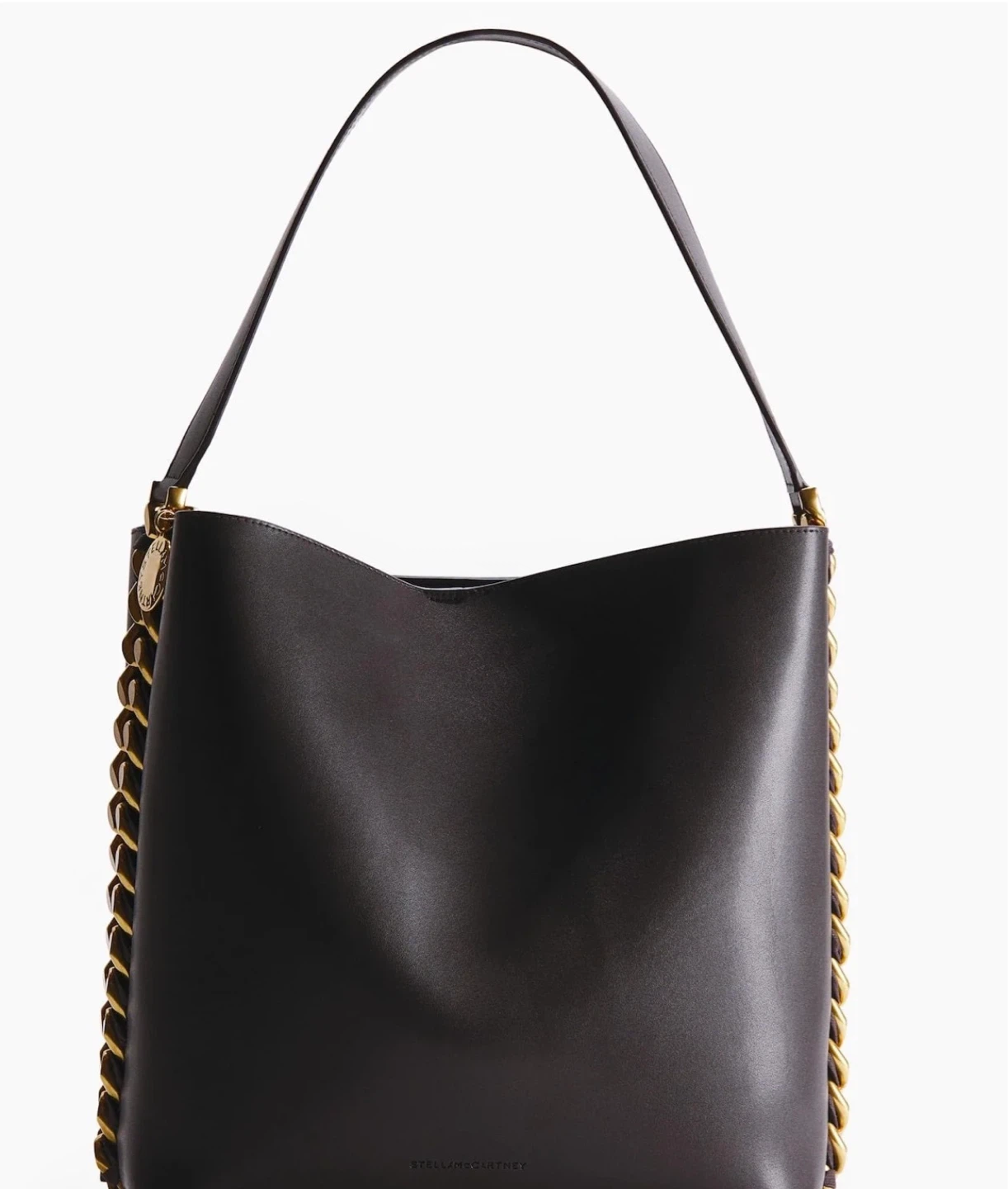 Stella McCartney h&m collaboration Hobo Bag with Gold Chain