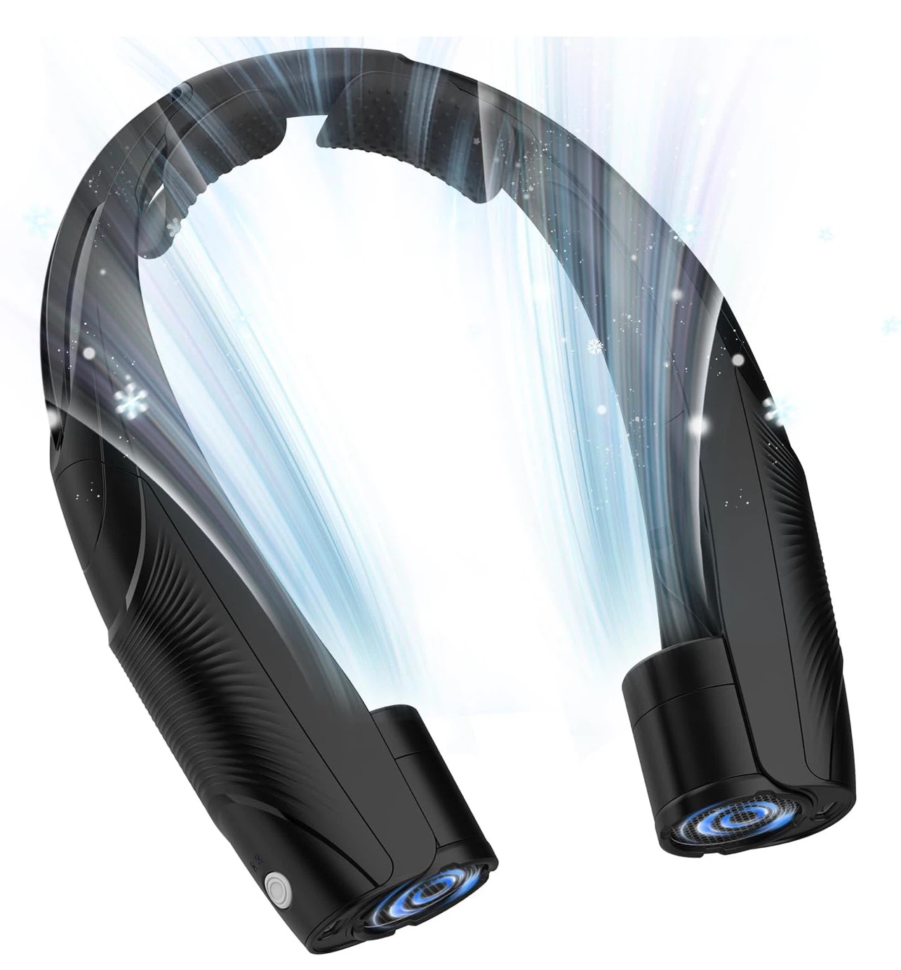 Black Neck Fan - 6000mAh Large Capacity Battery