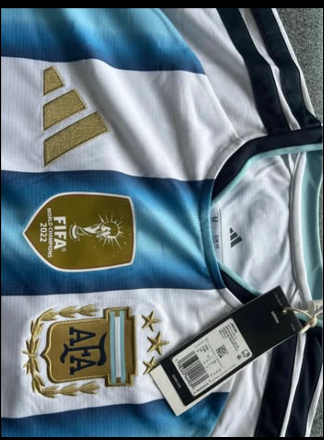 Authentic Adidas Argentina World Cup Jersey - photo 2