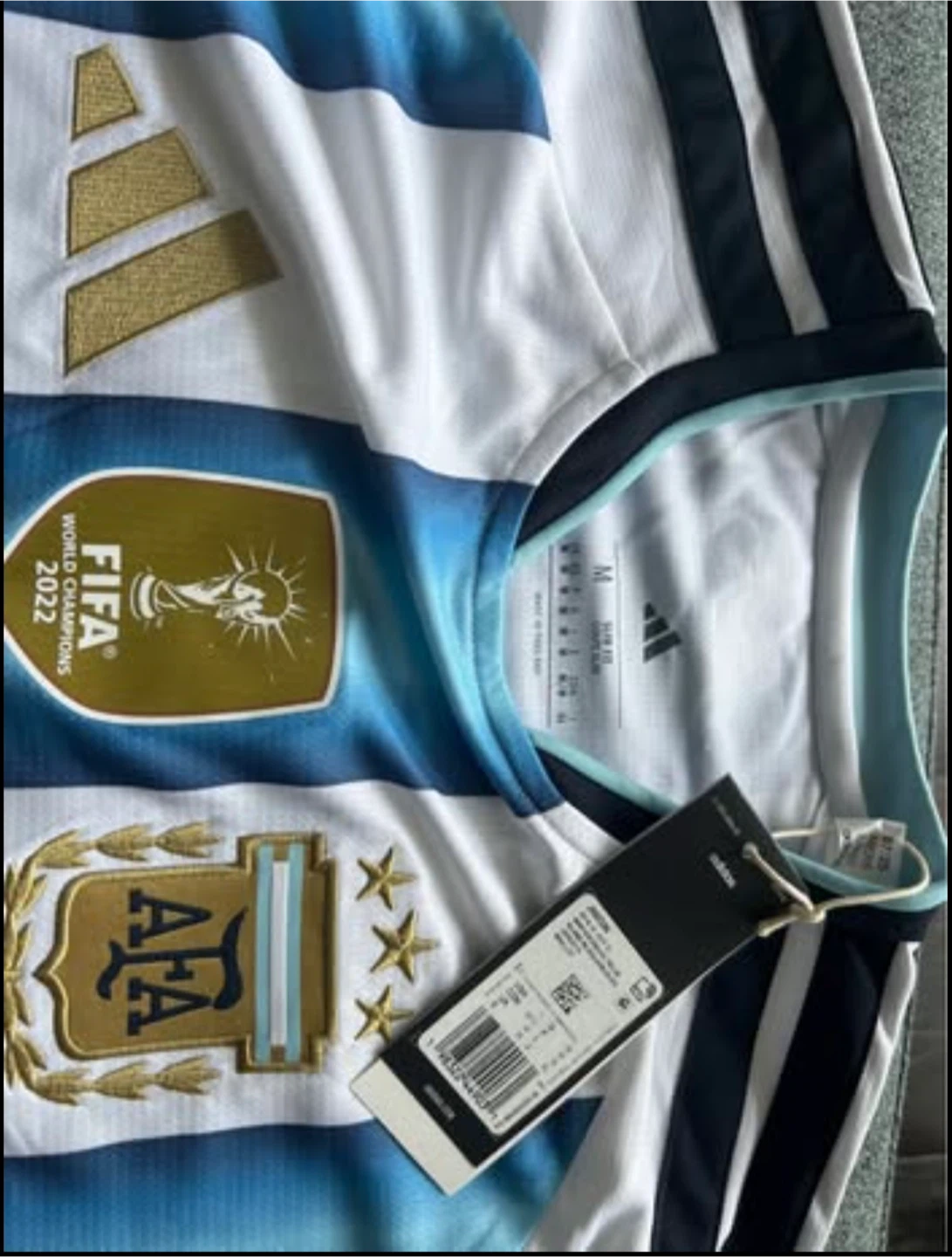 Authentic Adidas Argentina World Cup Jersey - photo 3