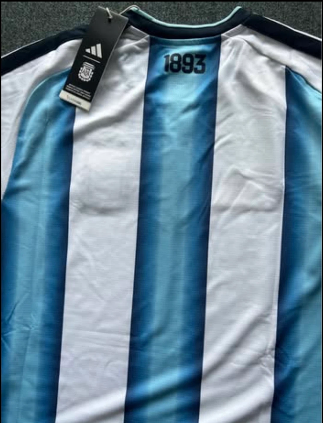 Authentic Adidas Argentina World Cup Jersey - photo 4