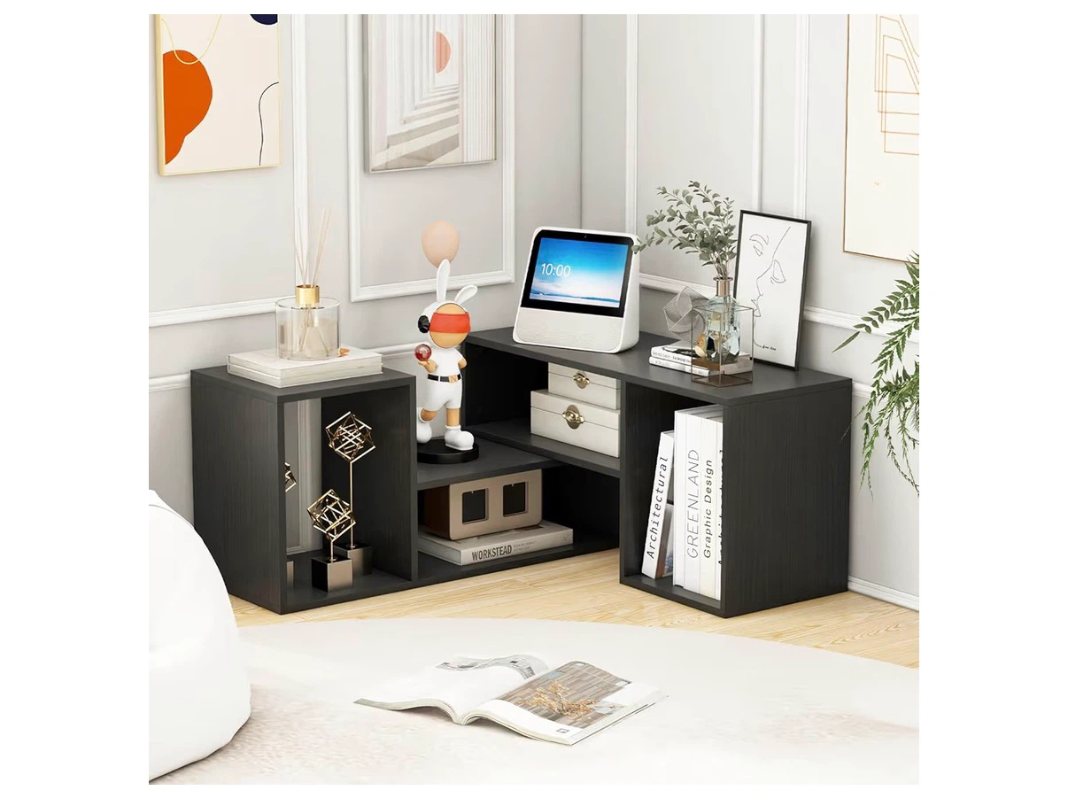Deformable TV Stand Entertainment Center Unit with Storage - photo 2