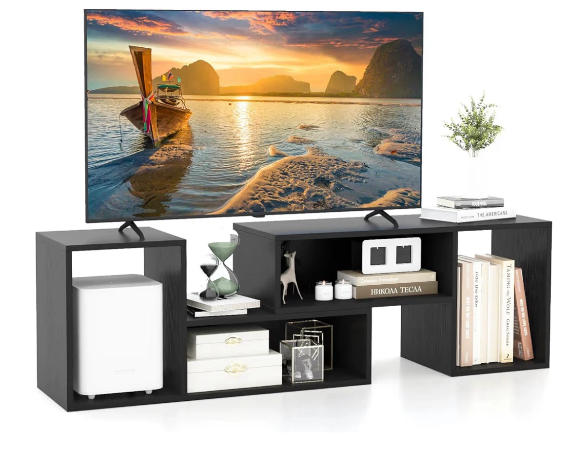 Deformable TV Stand Entertainment Center Unit with Storage