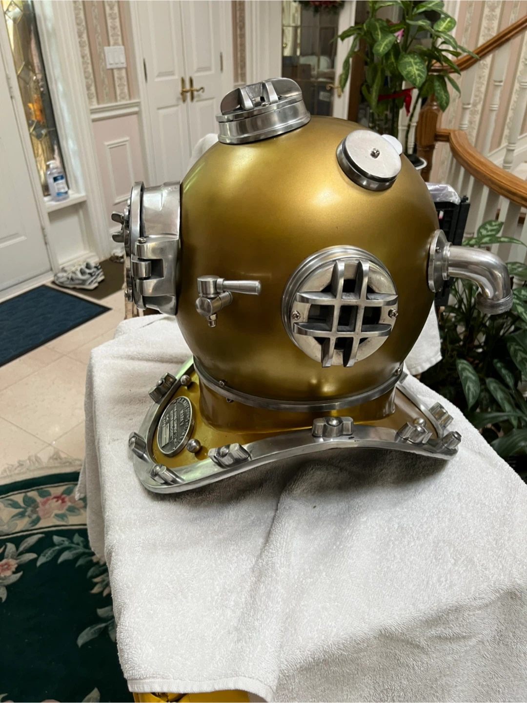 Diving Helmet Equipment Mark V US Navy Diving Helmet - photo 3