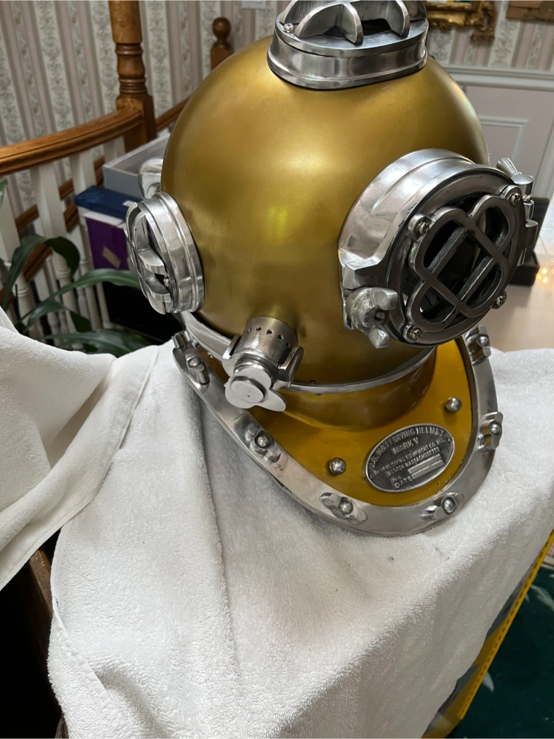 Diving Helmet Equipment Mark V US Navy Diving Helmet - photo 5