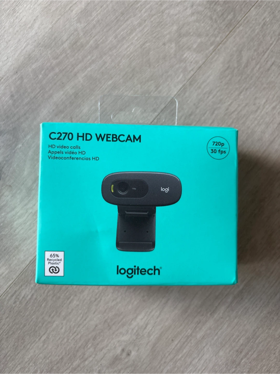 Logitech C270 HD Webcam 720p