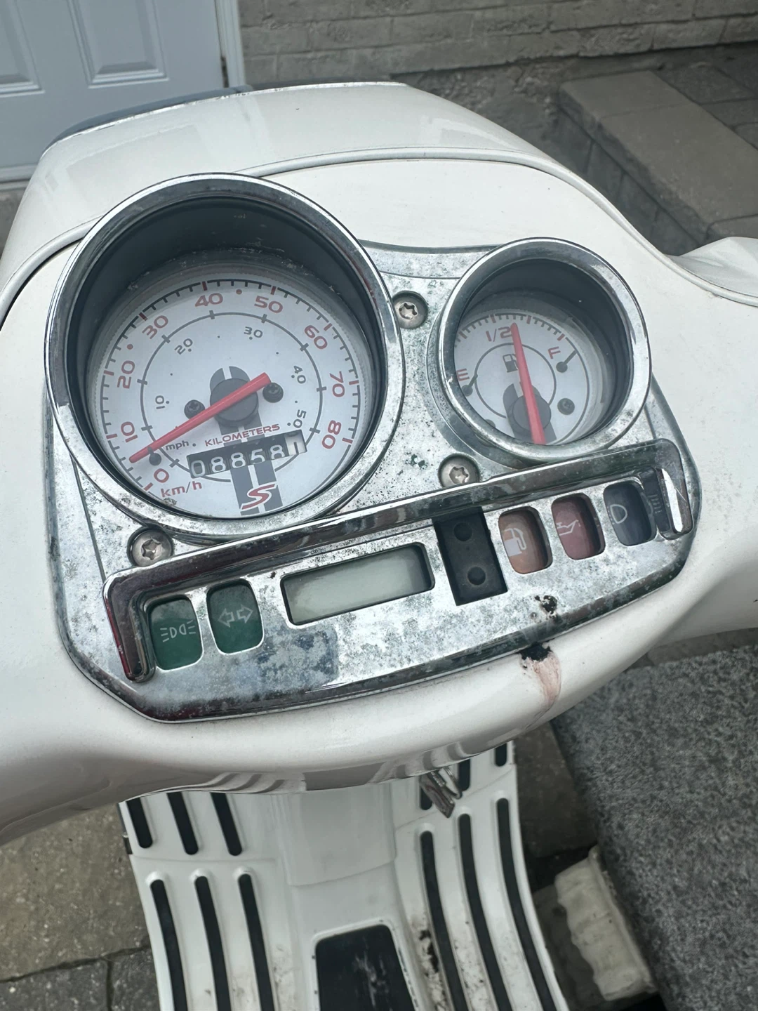 Vespa V50 cc motorcycle