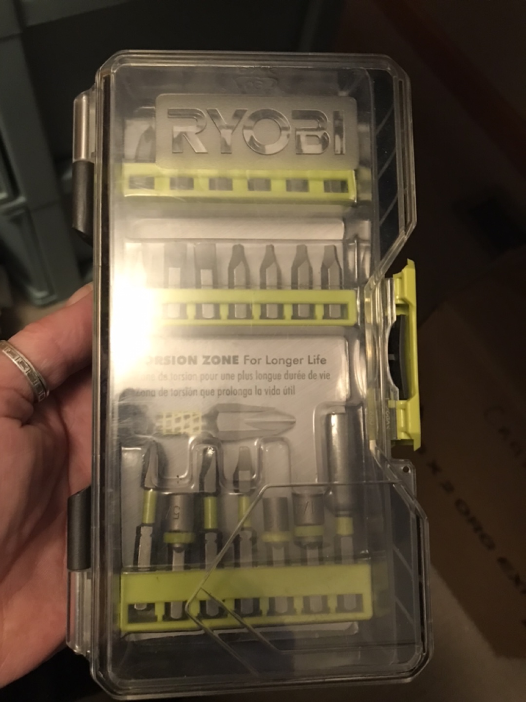 Ryobi 20 - Piece Impact Rated Driving Bit Set