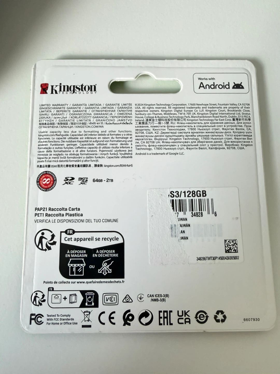 Kingston Canvas Select Plus 128GB 150MB/s SDXC UHS-I Memory Card - photo 3