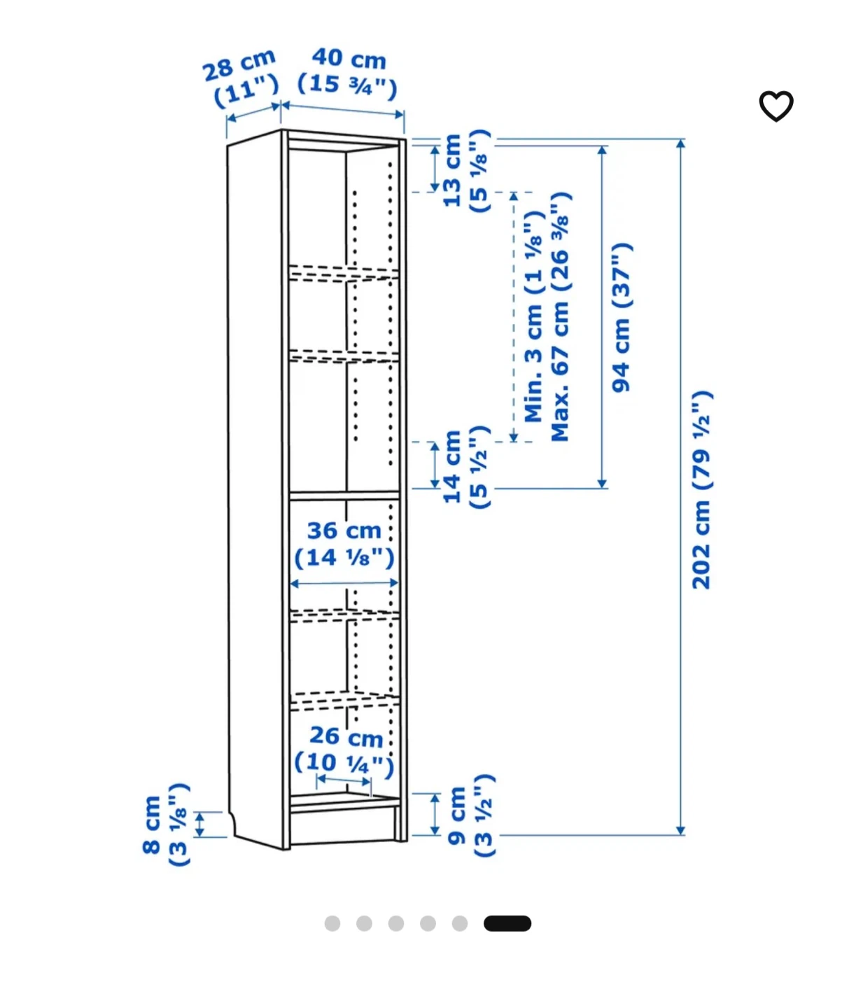 Book shelves from Ikea - photo 2