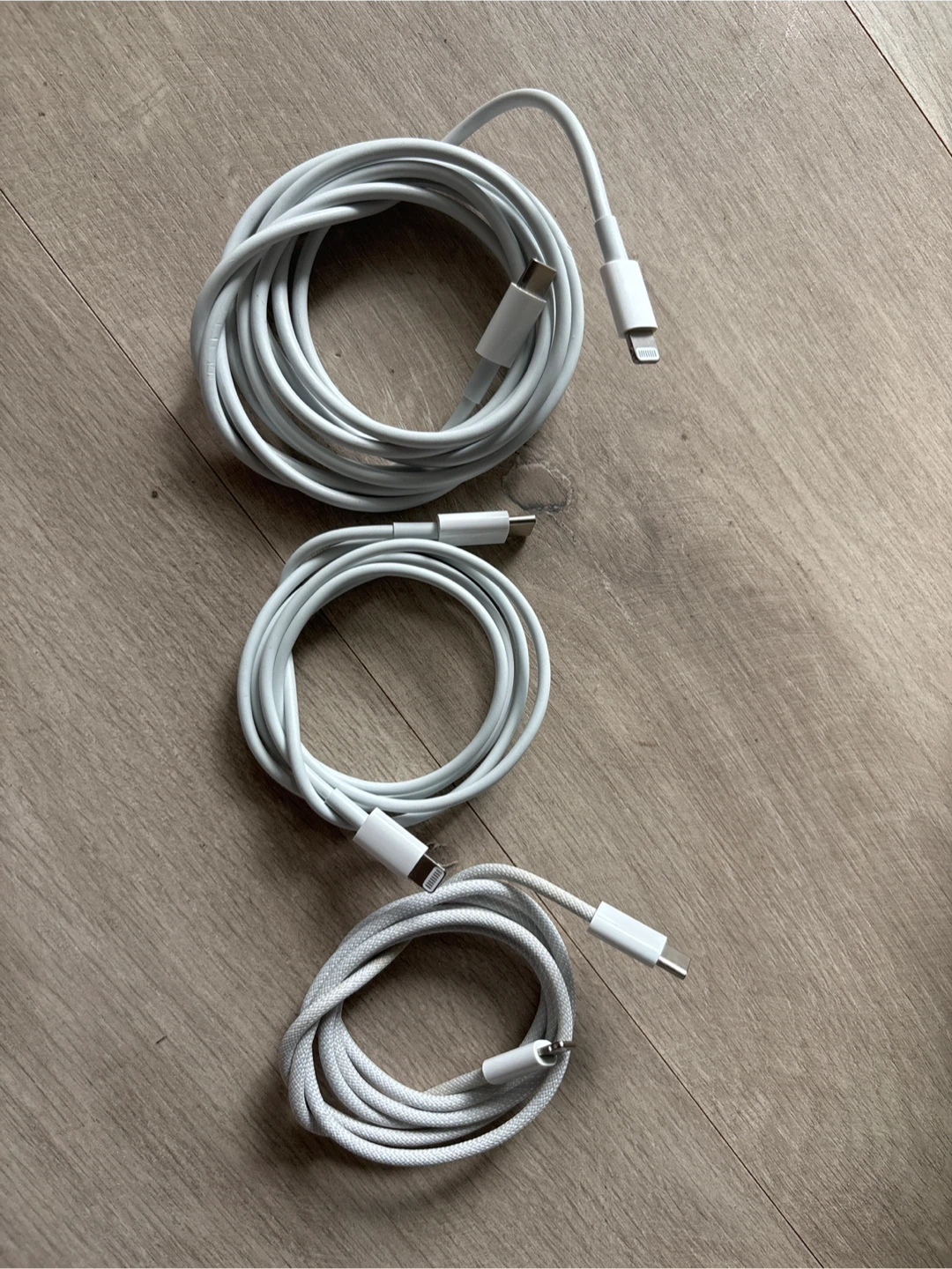 Apple USB-C to Lightning Cables