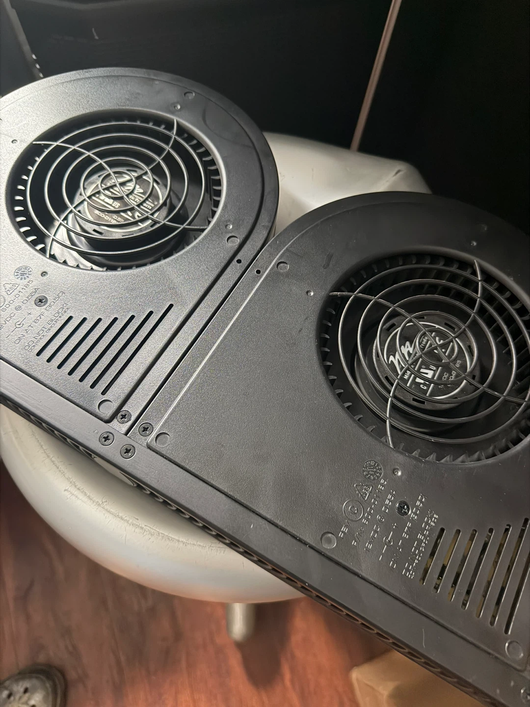 Dual Fan Cooling System