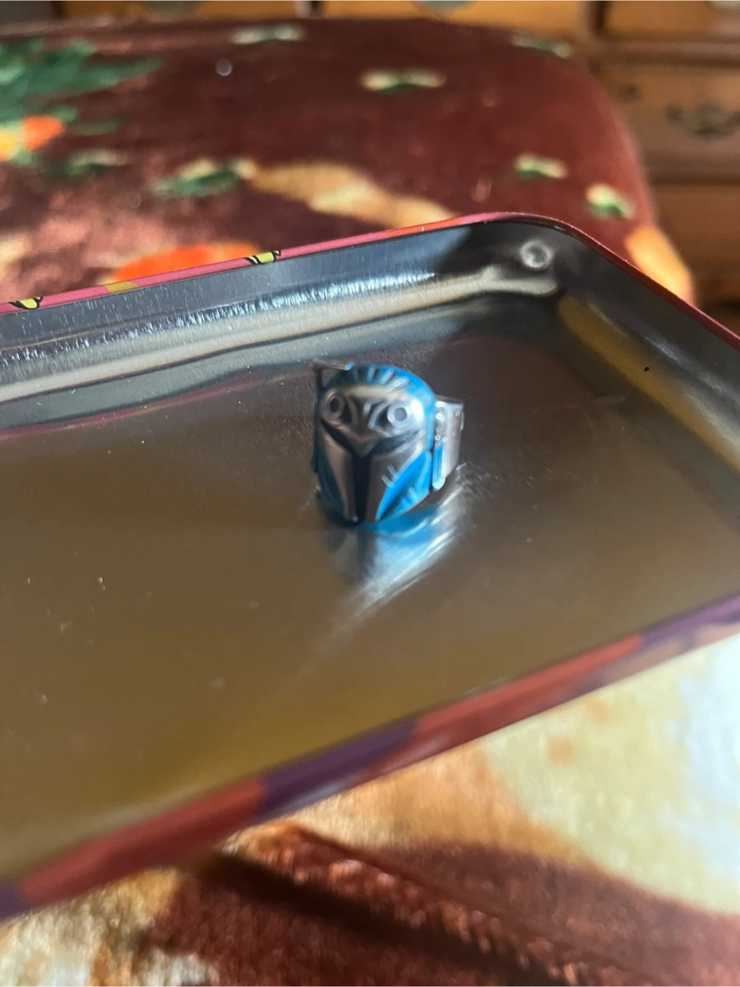 Rocklove Bo Katan Helmet Ring sz 6