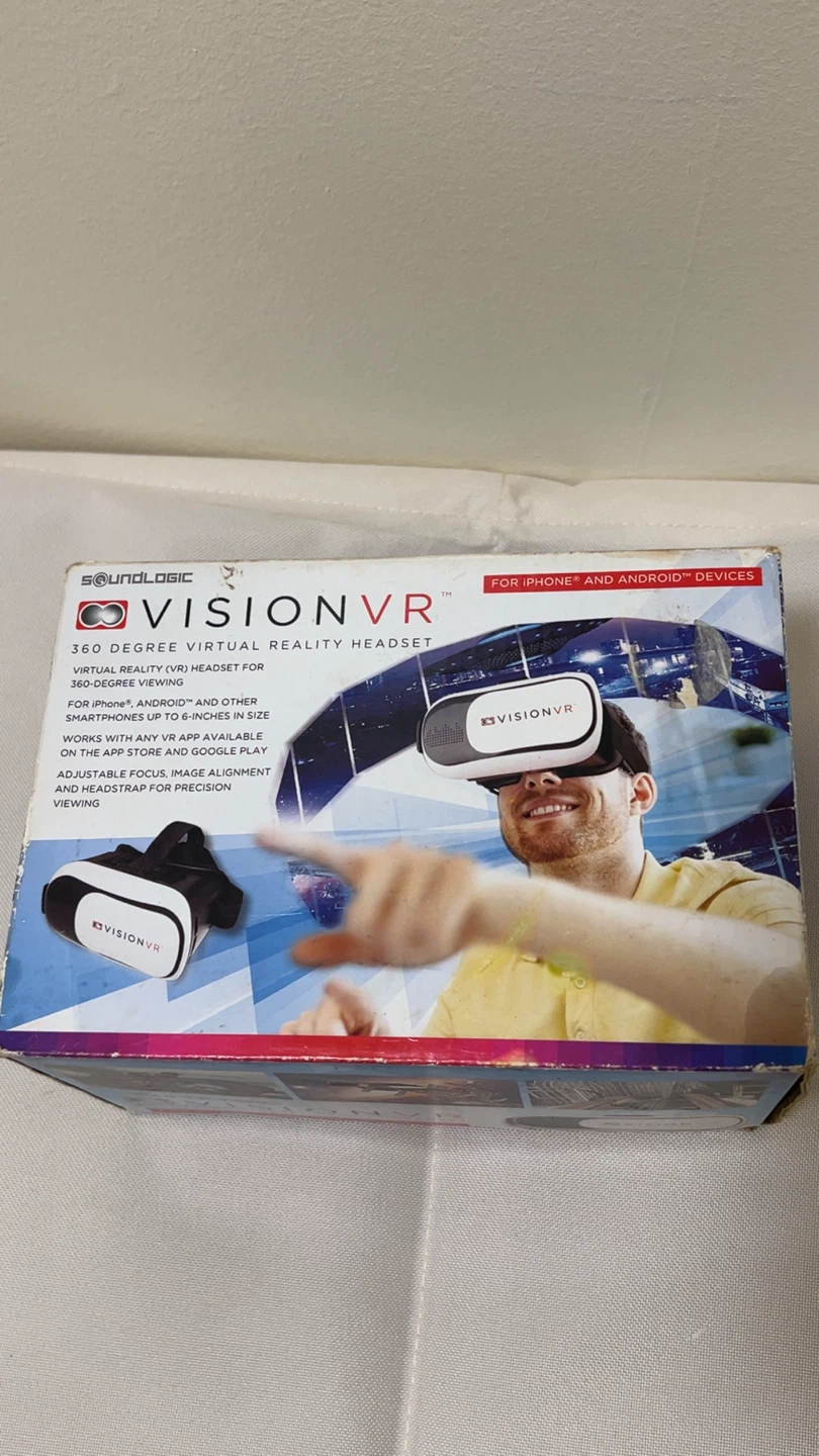 New SoundLogic VisionVR 360 Degree Virtual Reality Headset