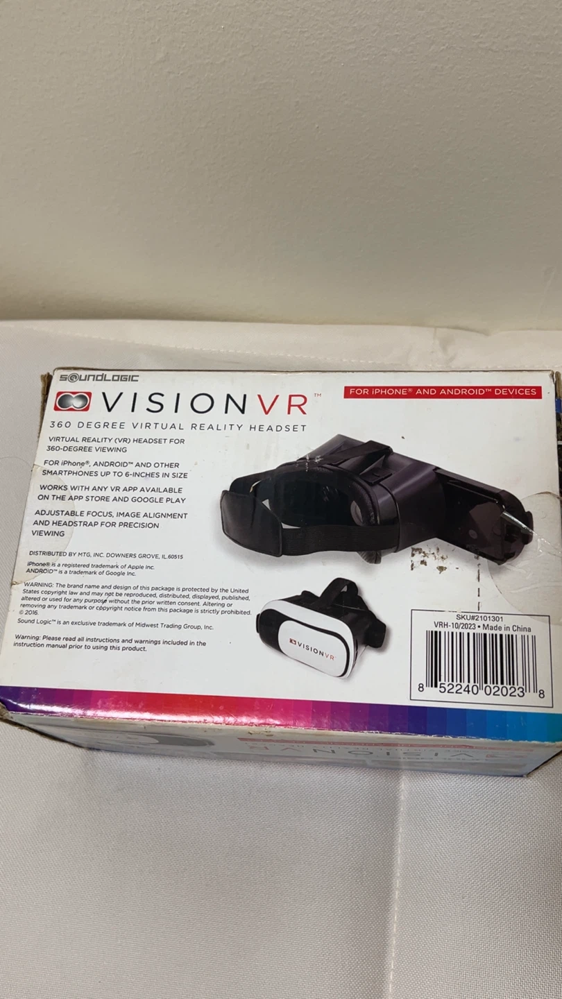 New SoundLogic VisionVR 360 Degree Virtual Reality Headset - photo 3
