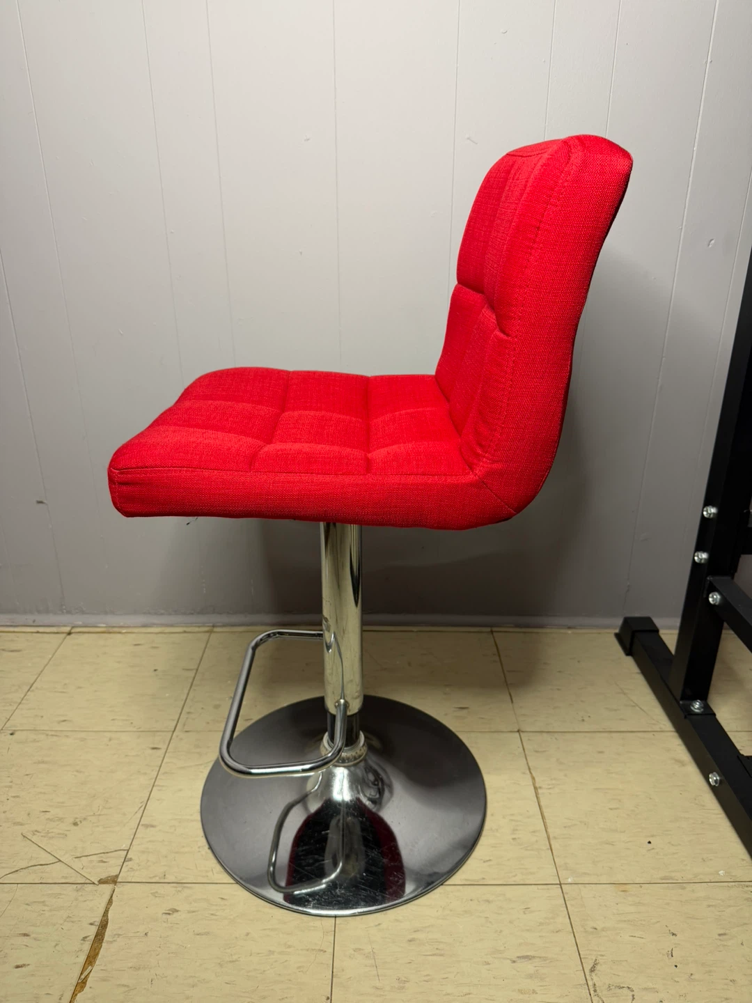Red Bar Stool