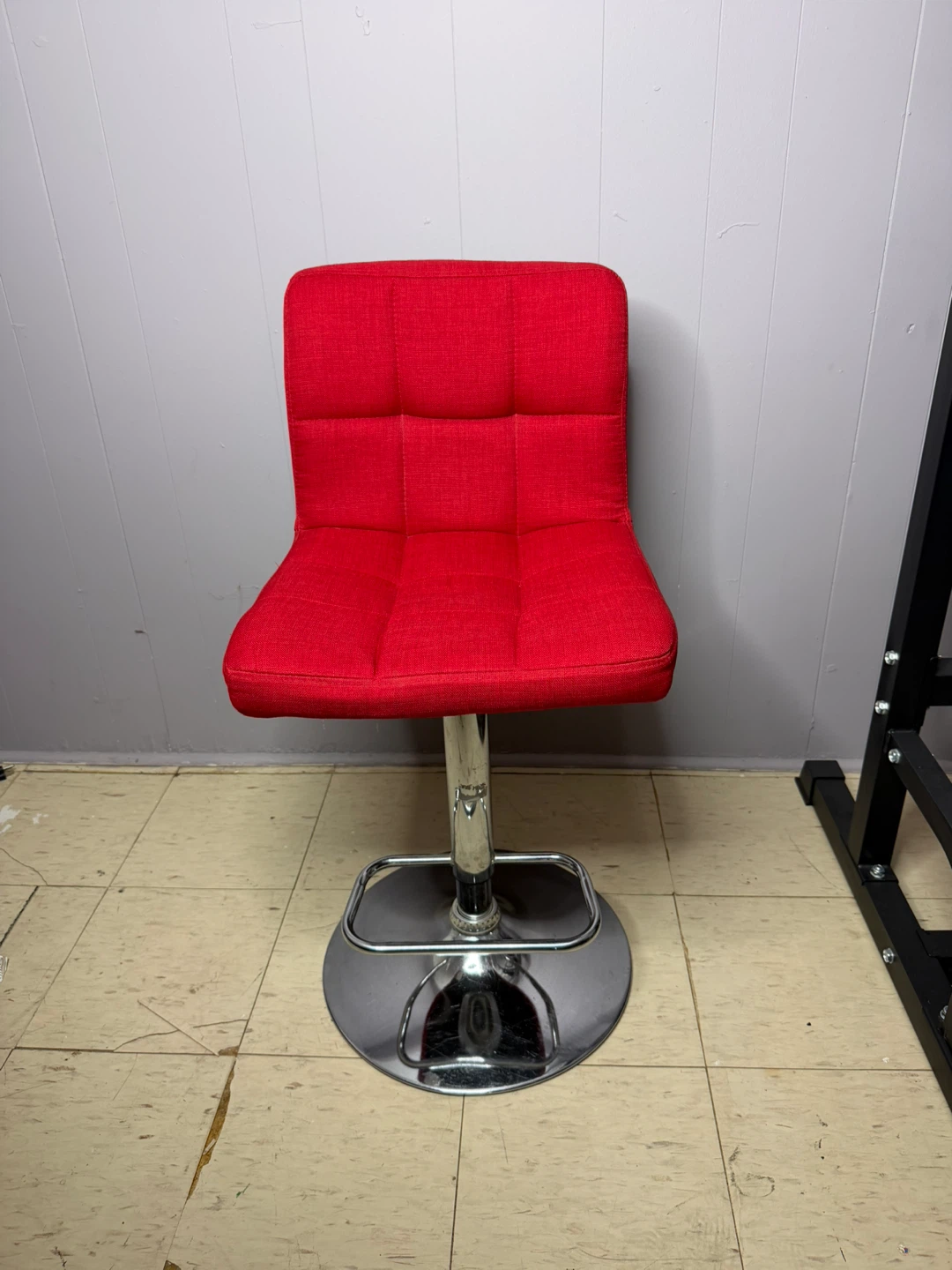 Red Bar Stool - photo 2