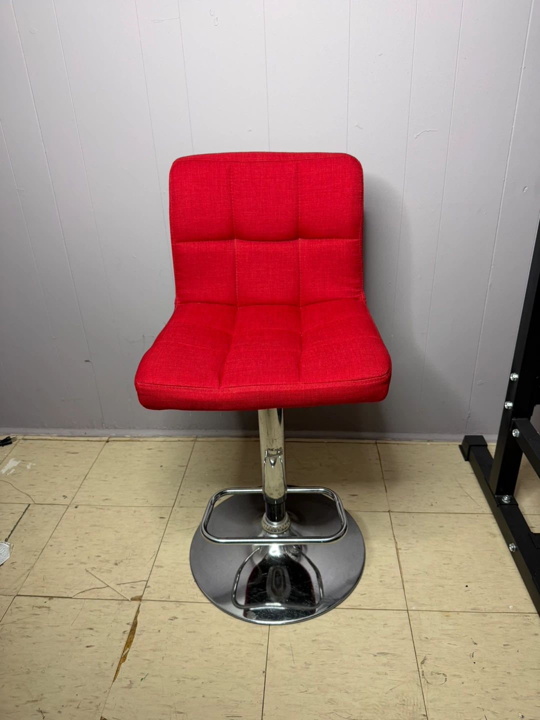 Red Bar Stool - photo 3