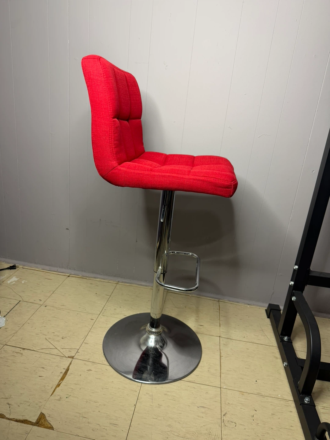 Red Bar Stool - photo 4