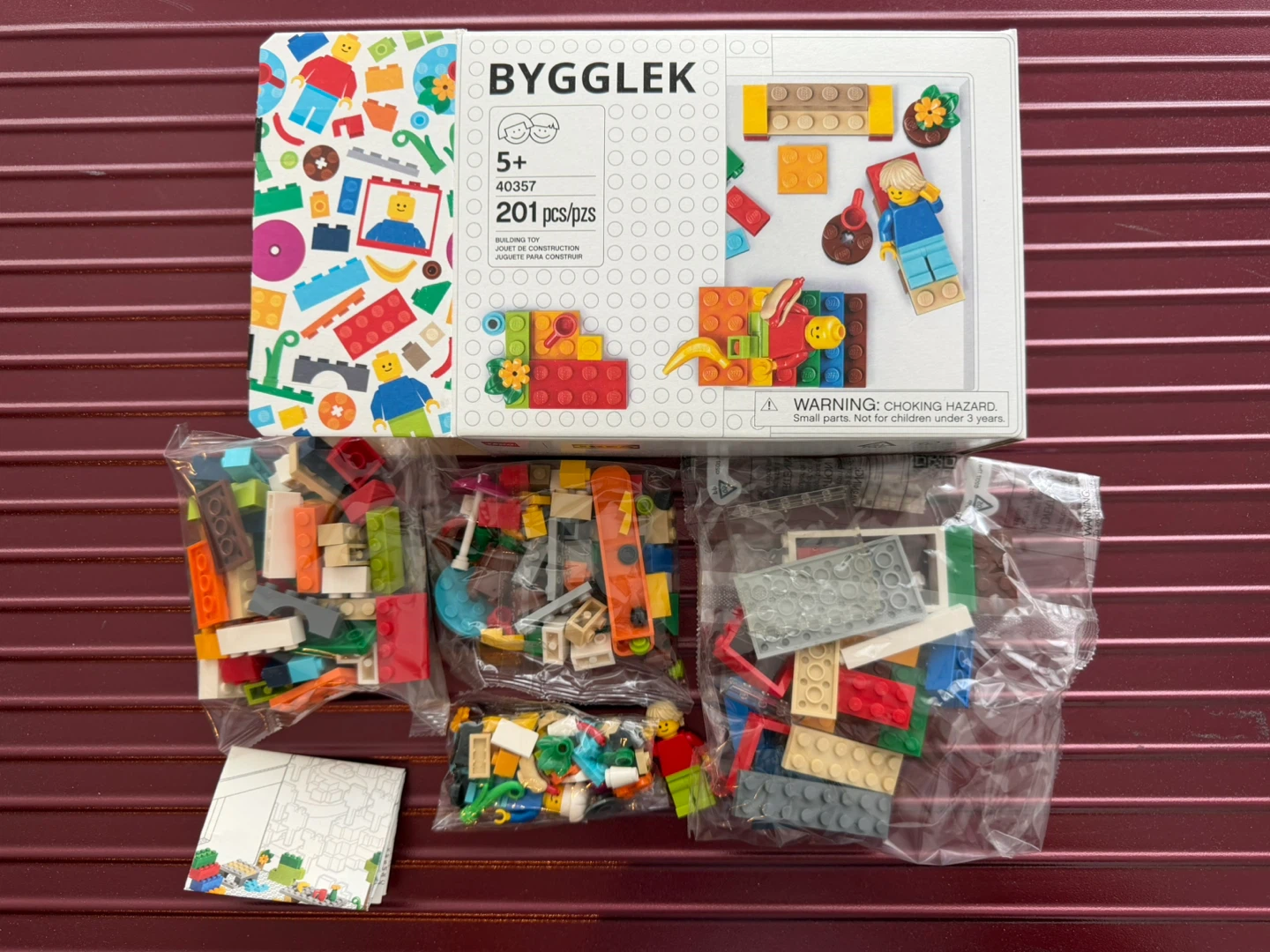 Lego x IKEA BYGGLEK Building Toy Set