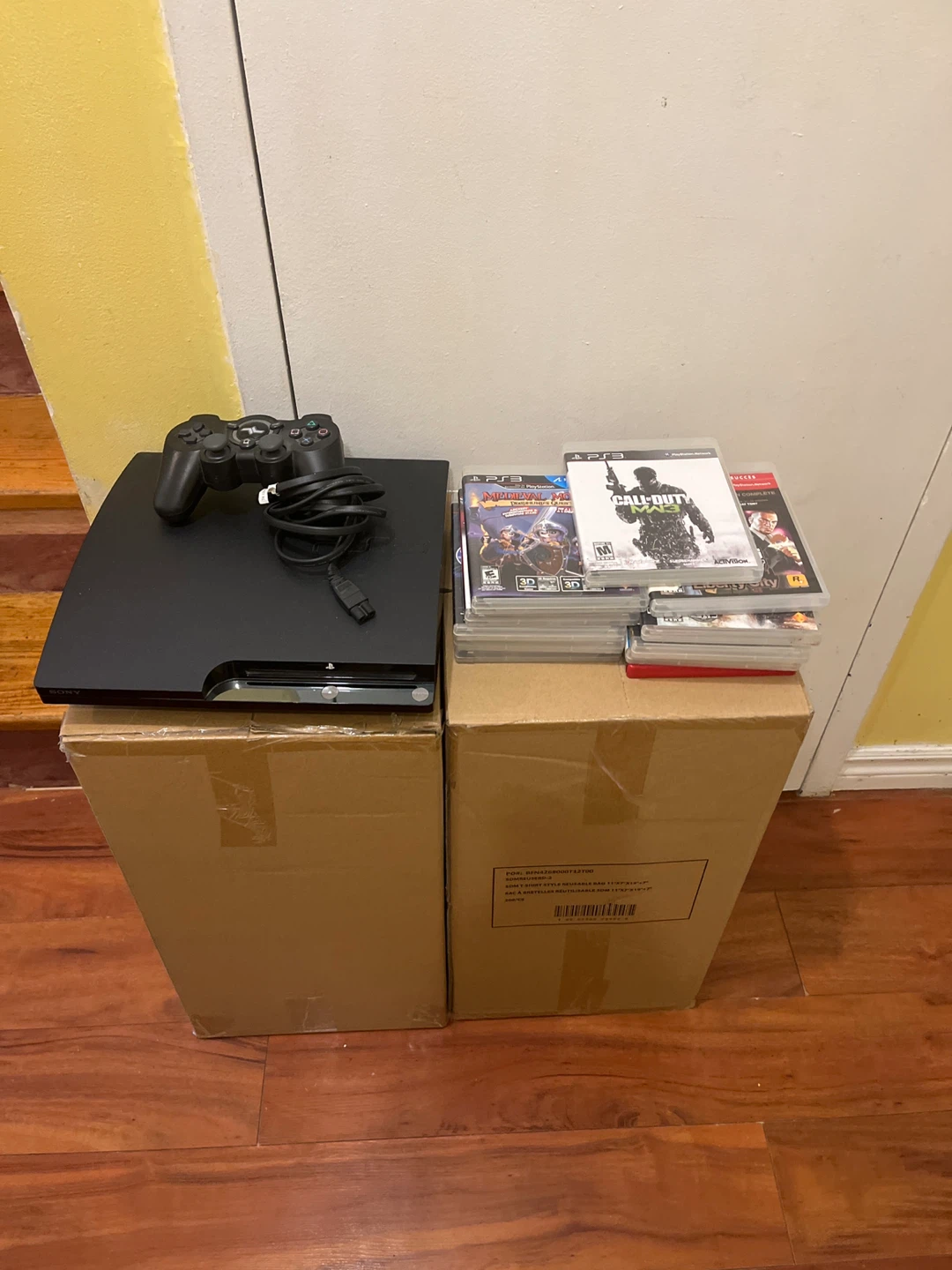 PlayStation 3 Console with Controller and 249 PS 3 Games