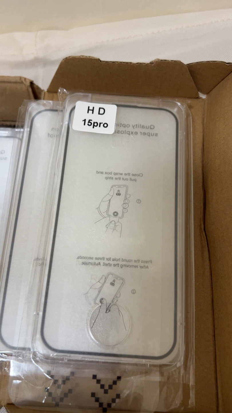 HD Screen Protector for iPhone 15 Pro