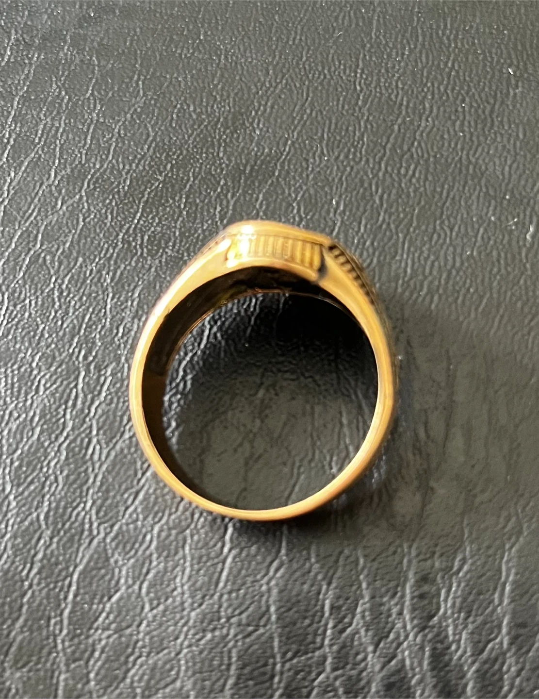 Men's Ornate Turikish Ring with Black Stones - photo 3