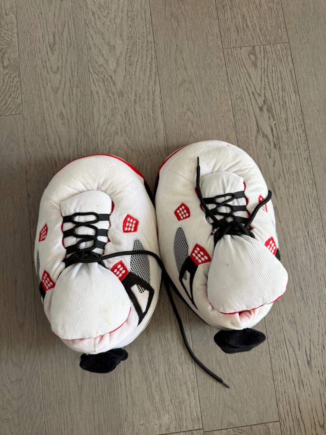 Adult Plush Sneaker Slippers - photo 2