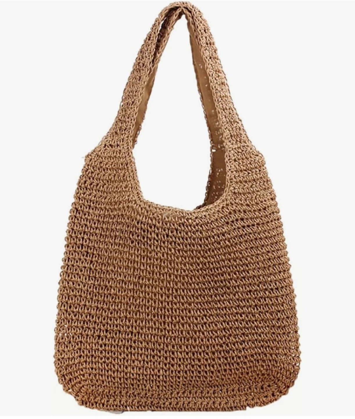 Straw Shoulder Bag