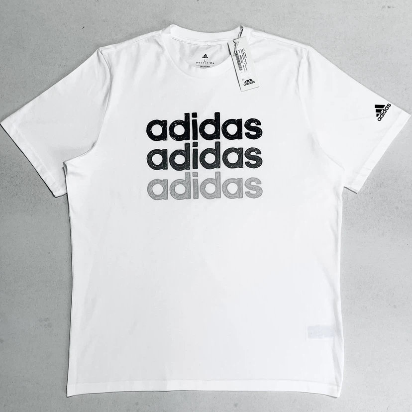 Adidas T-Shirt Size Large Short Sleeve Crewneck Tee NEW