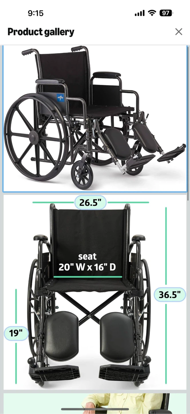 Drive Medical Lightweight Cruiser Wheelchair