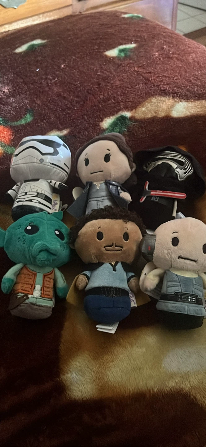 Star Wars Plush Toys itty bitty Set