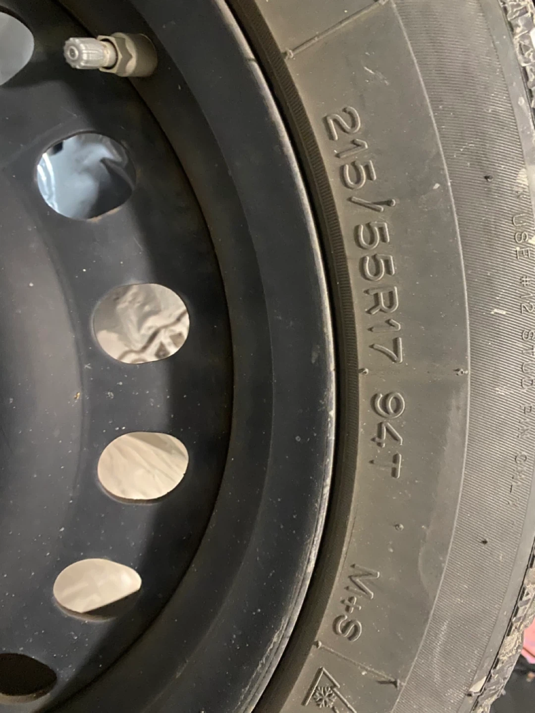 Set of 4 use Winter Tire and Rim - photo 2