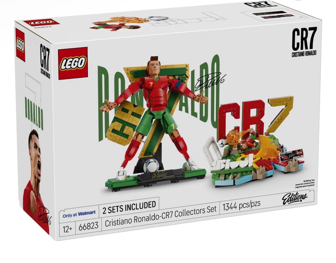 LEGO Cristiano Ronaldo CR7 Collectors Set 1344 pcs