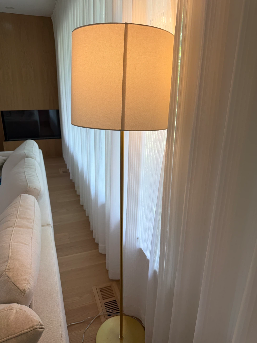 Brass Floor Lamp