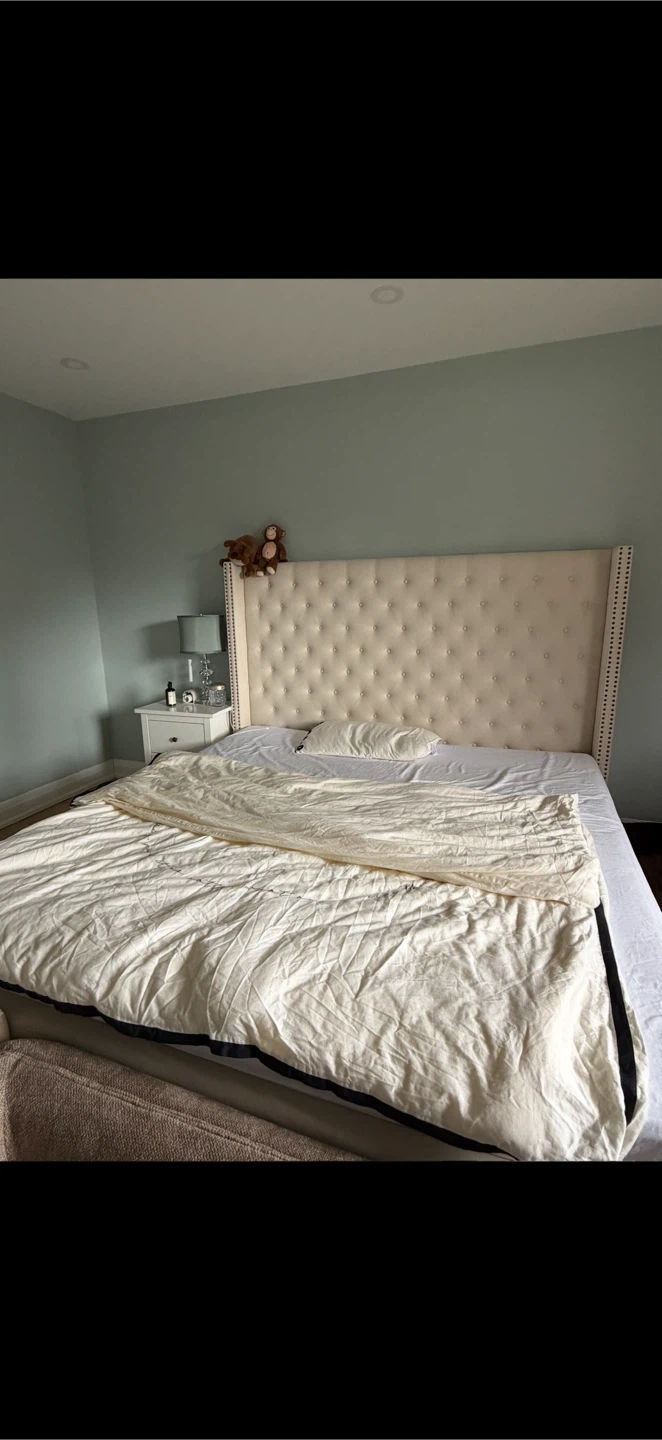 King size bed frame