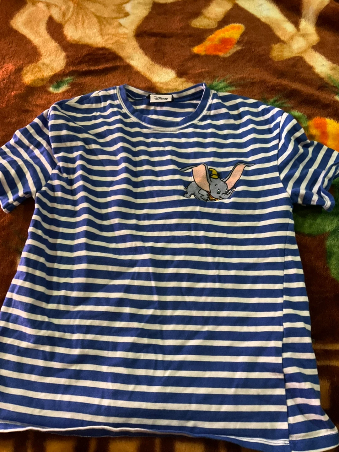 Zara Disney dumbo girls Striped T-Shirt