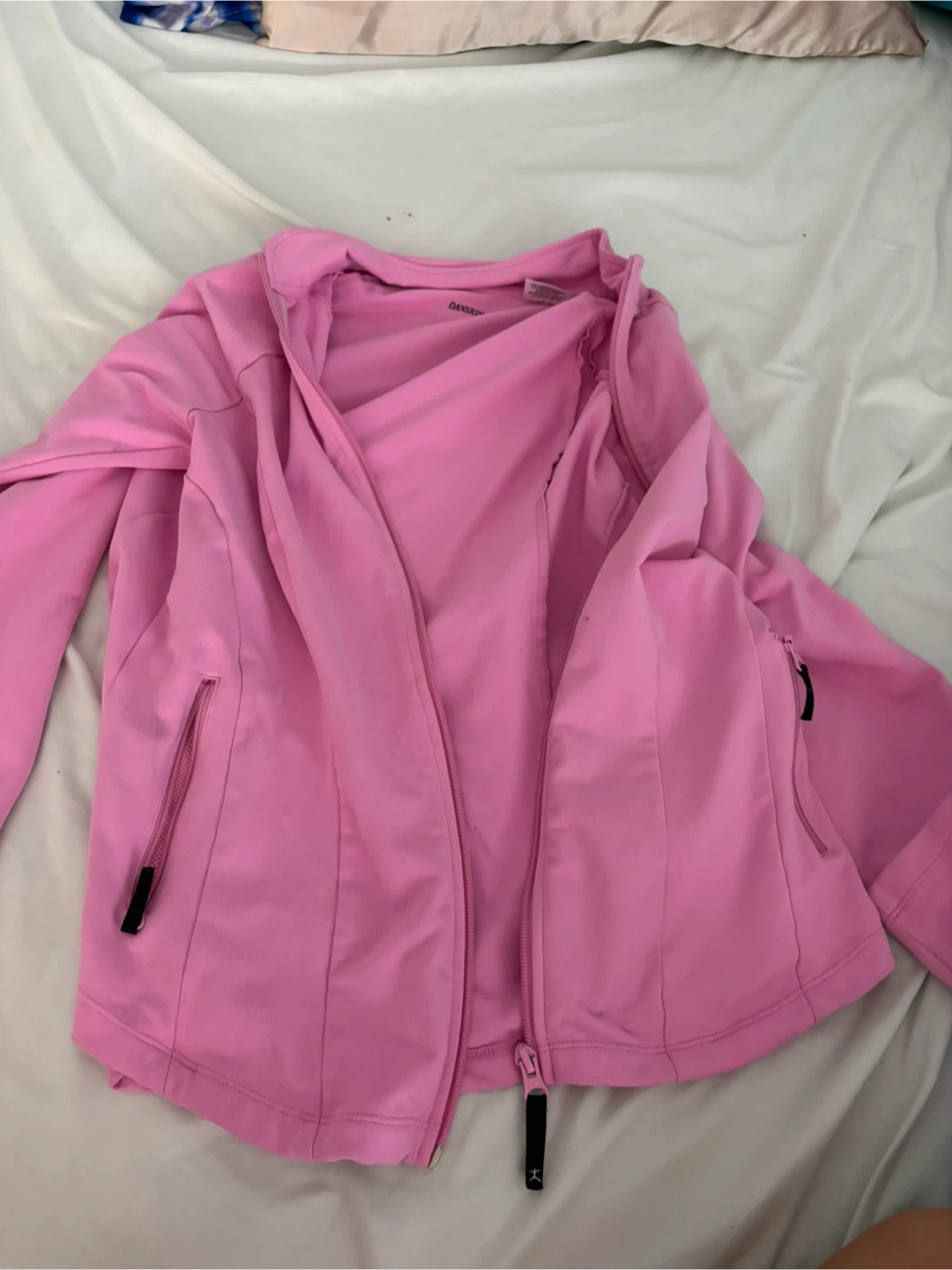 Danskin Pink Zip-Up Jacket