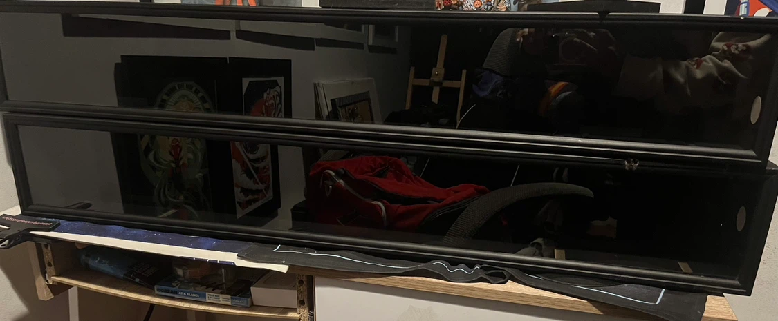 Black Display Case Shelf - photo 2
