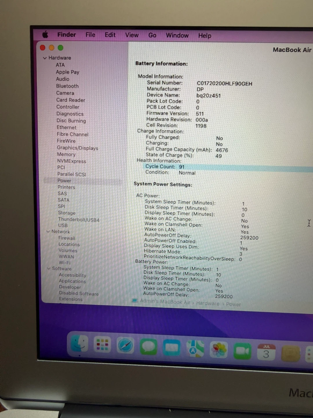 MacBook Air 11 inch 2015 with Charger - photo 3