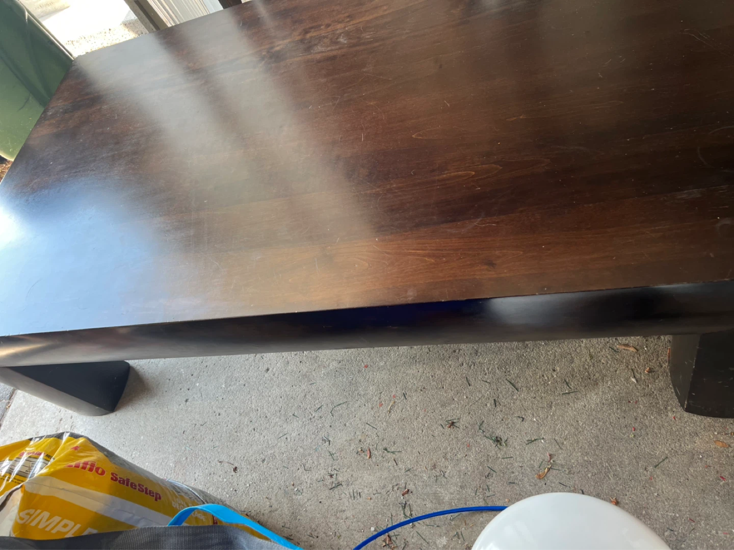 Dark Wood Dining Table - photo 2