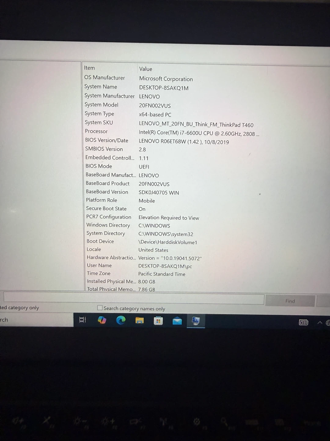 Lenovo Thinkpad T460 i7 Laptop - photo 3